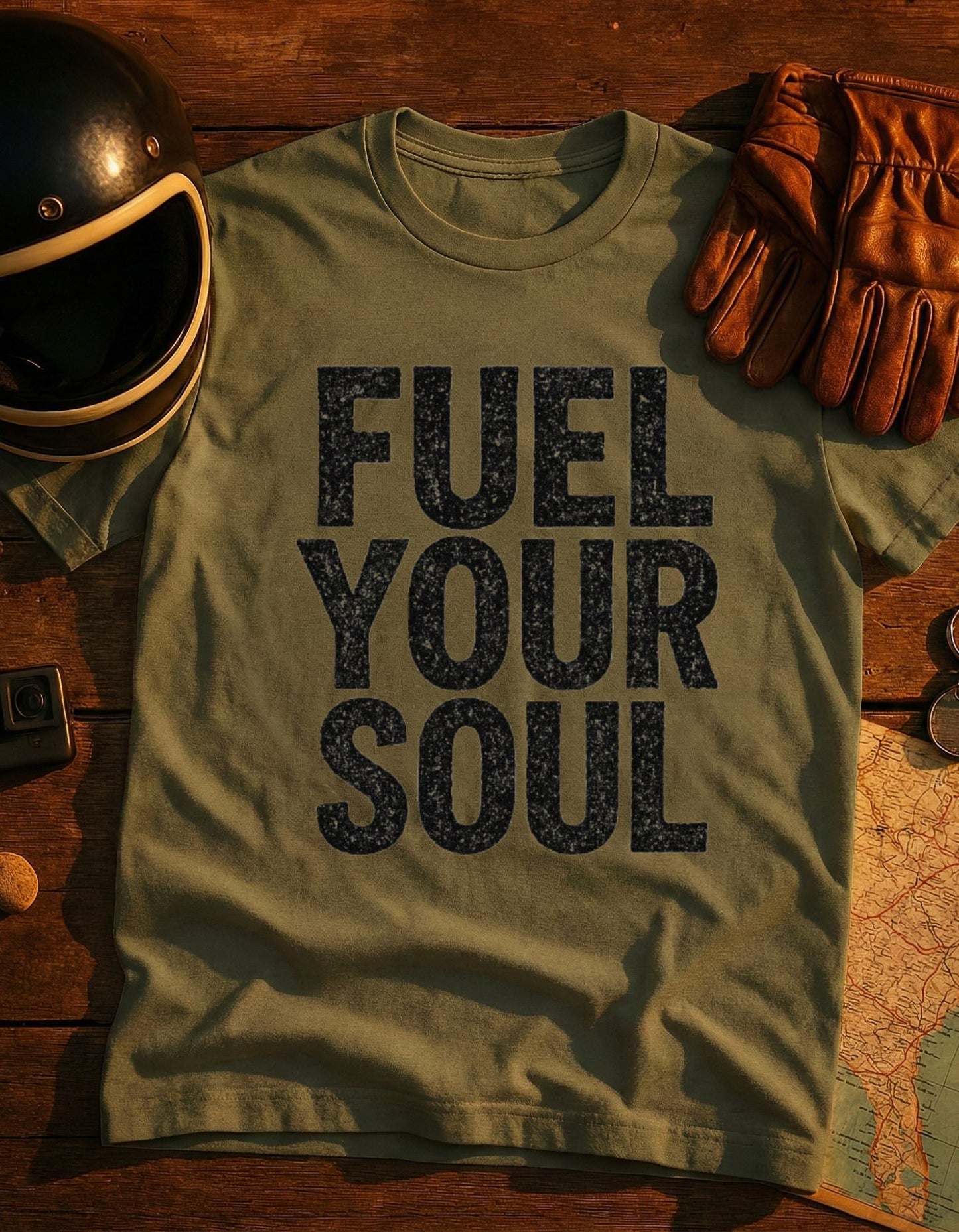 Fuel Your Soul T-Shirt — Inspirational Graphic Tee