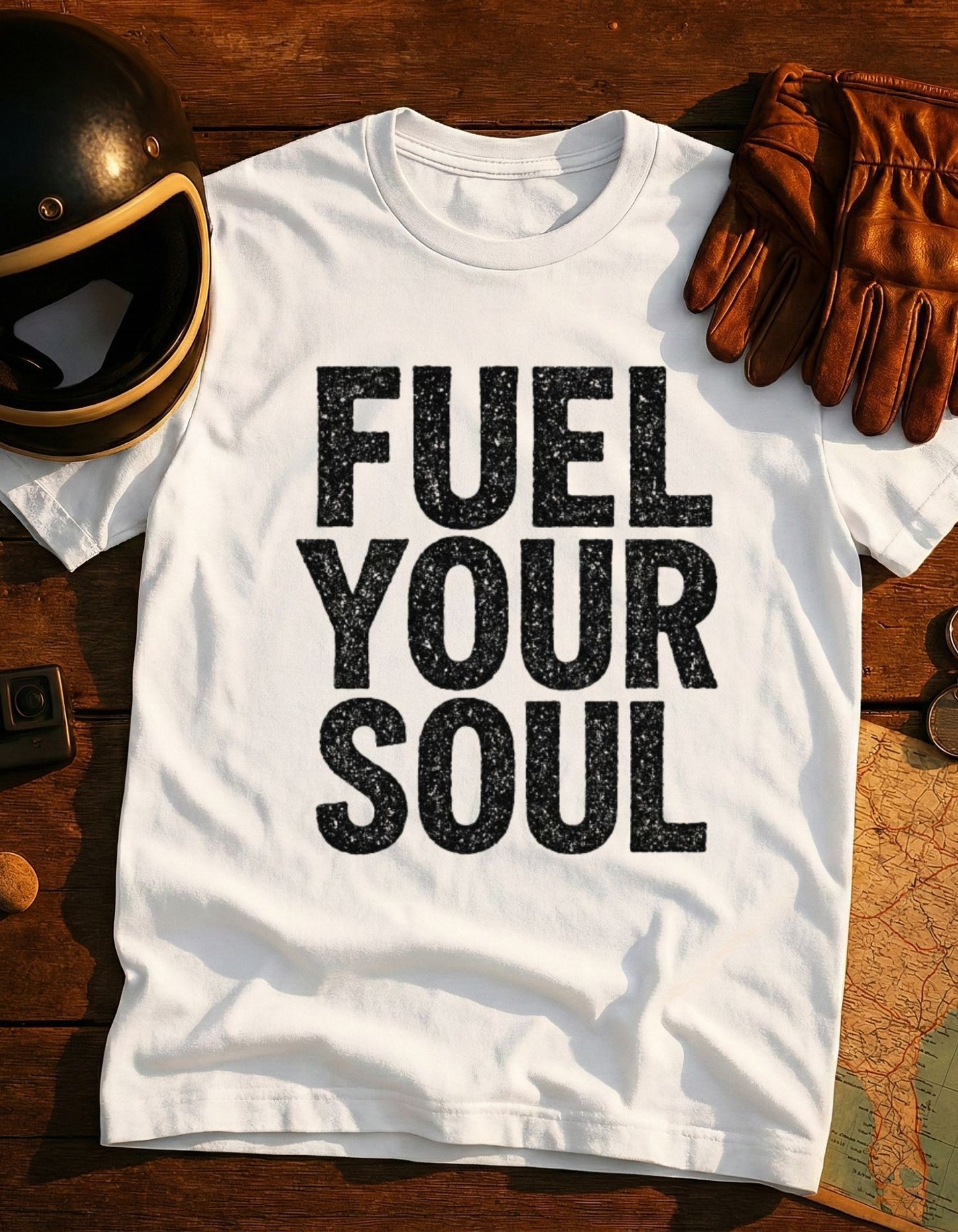 Fuel Your Soul T-Shirt — Inspirational Graphic Tee