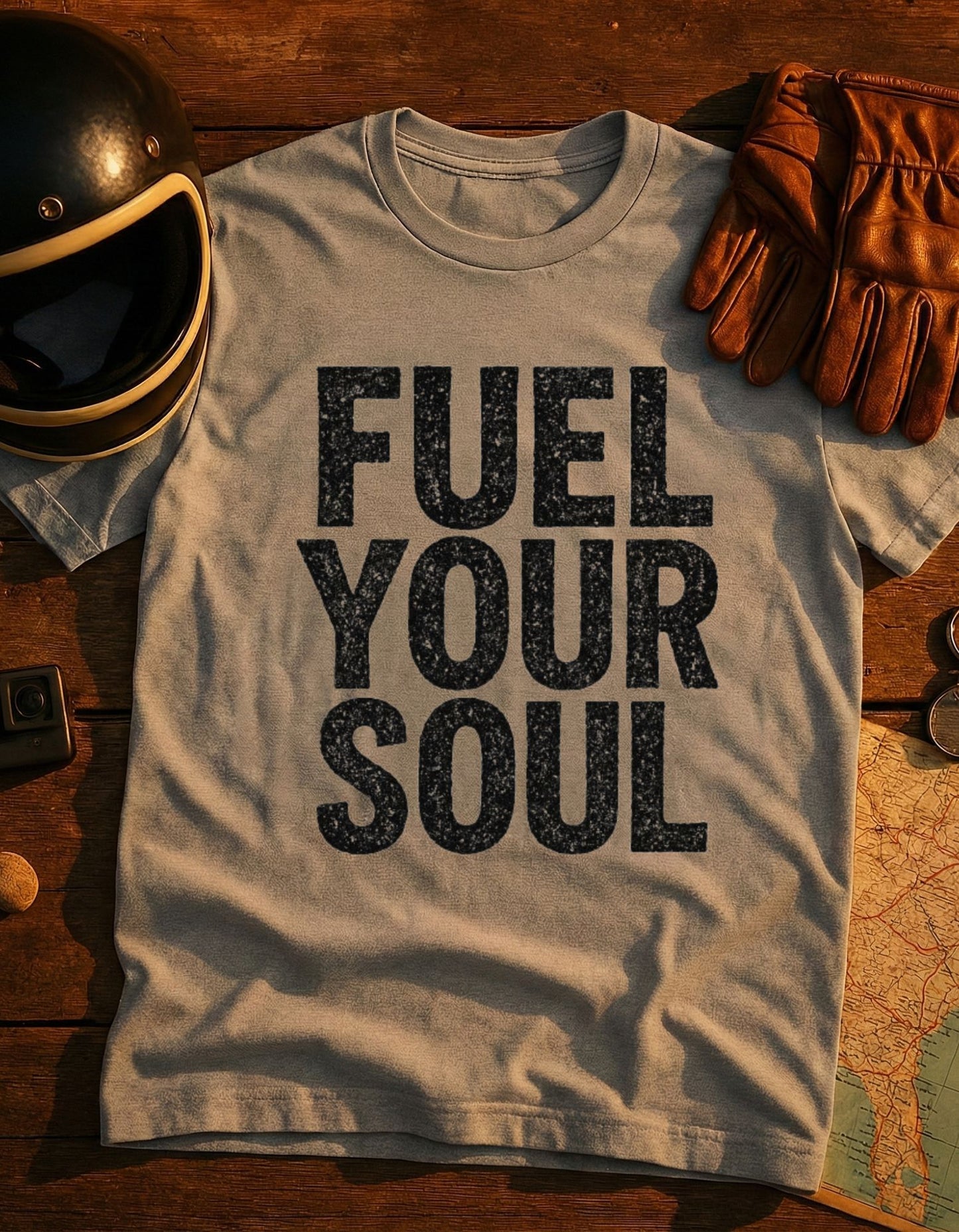 Fuel Your Soul T-Shirt — Inspirational Graphic Tee