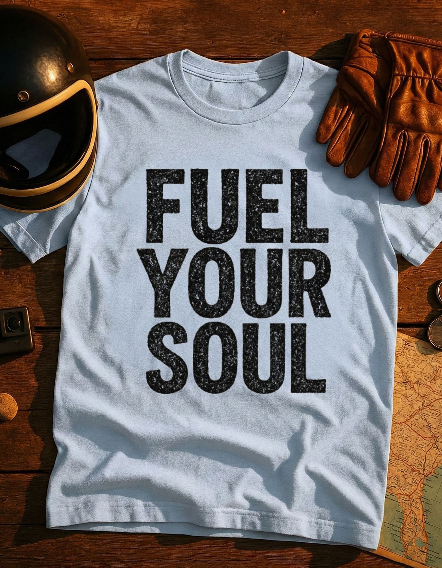 Fuel Your Soul T-Shirt — Inspirational Graphic Tee