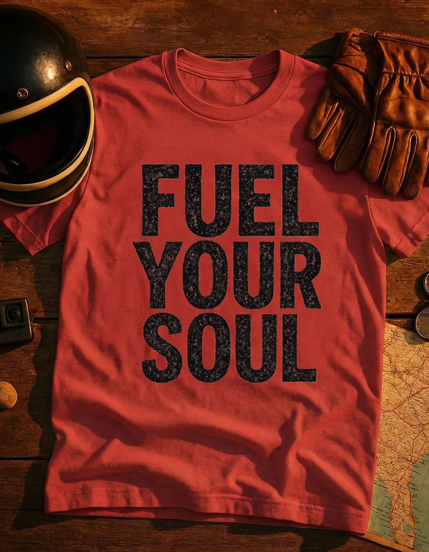 Fuel Your Soul T-Shirt — Inspirational Graphic Tee
