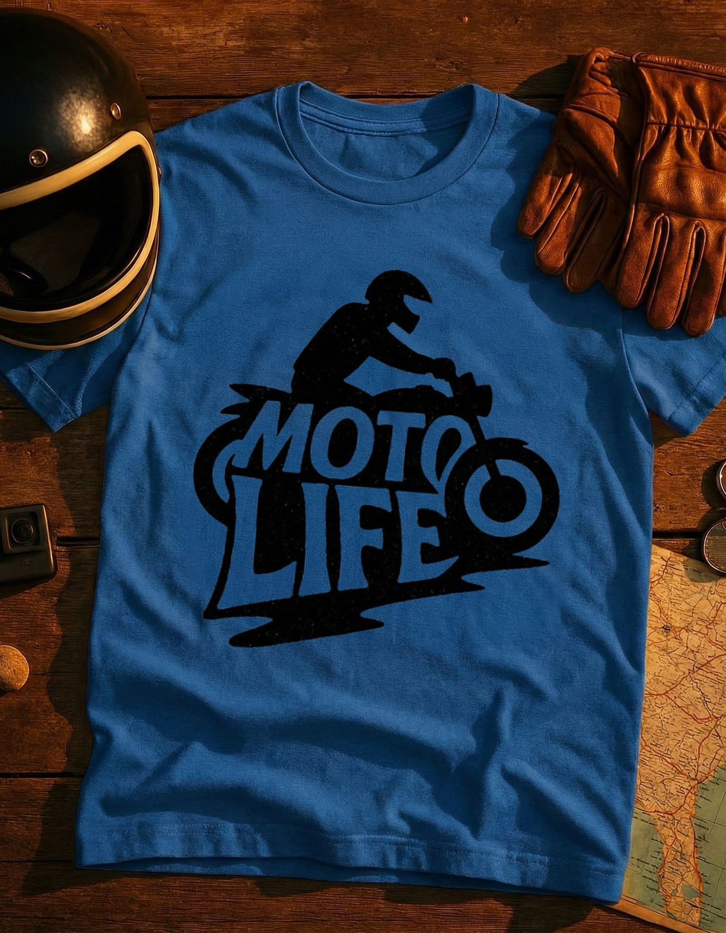 Moto Life T-Shirt — Motorcycle Rider Graphic Tee