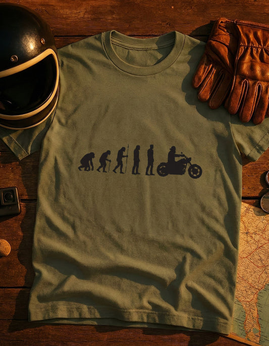 Evolution to Biker T-Shirt